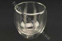 Стакан 380 гр двойная стенка 1 шт A-Plus -7001  ➜ Оптом и в розницу ✅ актуальная цена - Интернет магазин ✅ Фортуна ✅