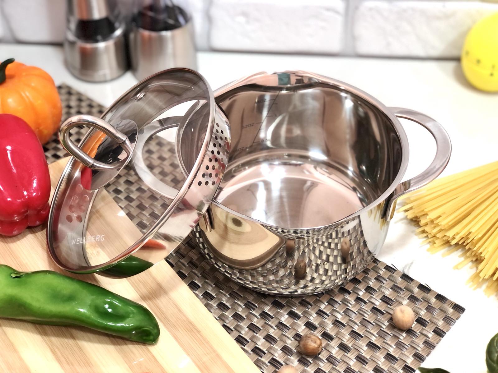 Кастрюля Wellberg WB 1079 - 1,9 л ✅ базовая цена $18.86 ✔ Опт ✔ Скидки ✔ Заходите! - Интернет-магазин ✅ Фортуна-опт ✅