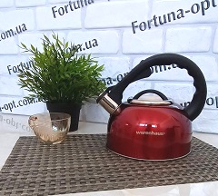 Чайник нержавеющий 33837 2,5л A-Plus ✅ базовая цена $8.42 ✔ Опт ✔ Скидки ✔ Заходите! - Интернет-магазин ✅ Фортуна-опт ✅