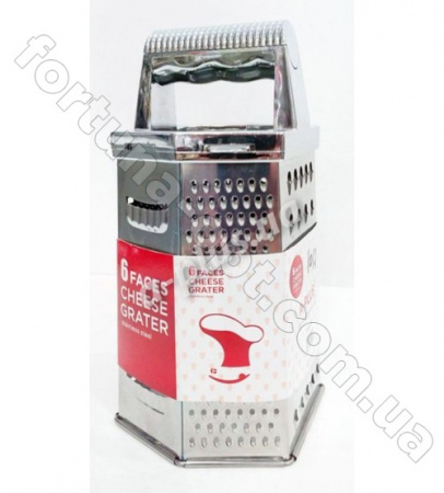 Терка из нержавеющей стали A-Plus - 1012 (6 граней) ✅ базовая цена $2.58 ✔ Опт ✔ Скидки ✔ Заходите! - Интернет-магазин ✅ Фортуна-опт ✅