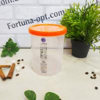 Емкость для сыпучих 1,5 л Народный продукт 1500/1 ✅ базовая цена 40.11 грн. ✔ Опт ✔ Акции ✔ Заходите! - Интернет-магазин Fortuna-opt.com.ua.