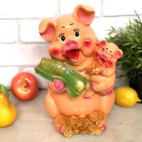 Копилка Свинка мама (сидит) 7864 ➜ Оптом и в розницу ✅ актуальная цена - Интернет магазин ✅ Фортуна ✅