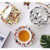 Чашка с блюдцем и ложкой 220 мл "Picasso" 00937 ✅ базовая цена $8.62 ✔ Опт ✔ Акции ✔ Заходите! - Интернет-магазин Fortuna-opt.com.ua.