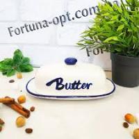 Масленка керамическая Butter 111408  ✅ базовая цена 162.43 грн. ✔ Опт ✔ Акции ✔ Заходите! - Интернет-магазин Fortuna-opt.com.ua.