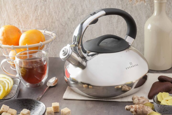 Чайник нержавеющий со свистком Edenberg - 1323 -3 л ✅ базовая цена $14.56 ✔ Опт ✔ Скидки ✔ Заходите! - Интернет-магазин ✅ Фортуна-опт ✅