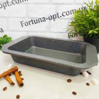 Противень для выпечки с мраморным покрытием A-Plus - 1284  - 25х23х6 см ➜ Оптом и в розницу ✅ актуальная цена -Интернет магазин ✅ Фортуна ✅