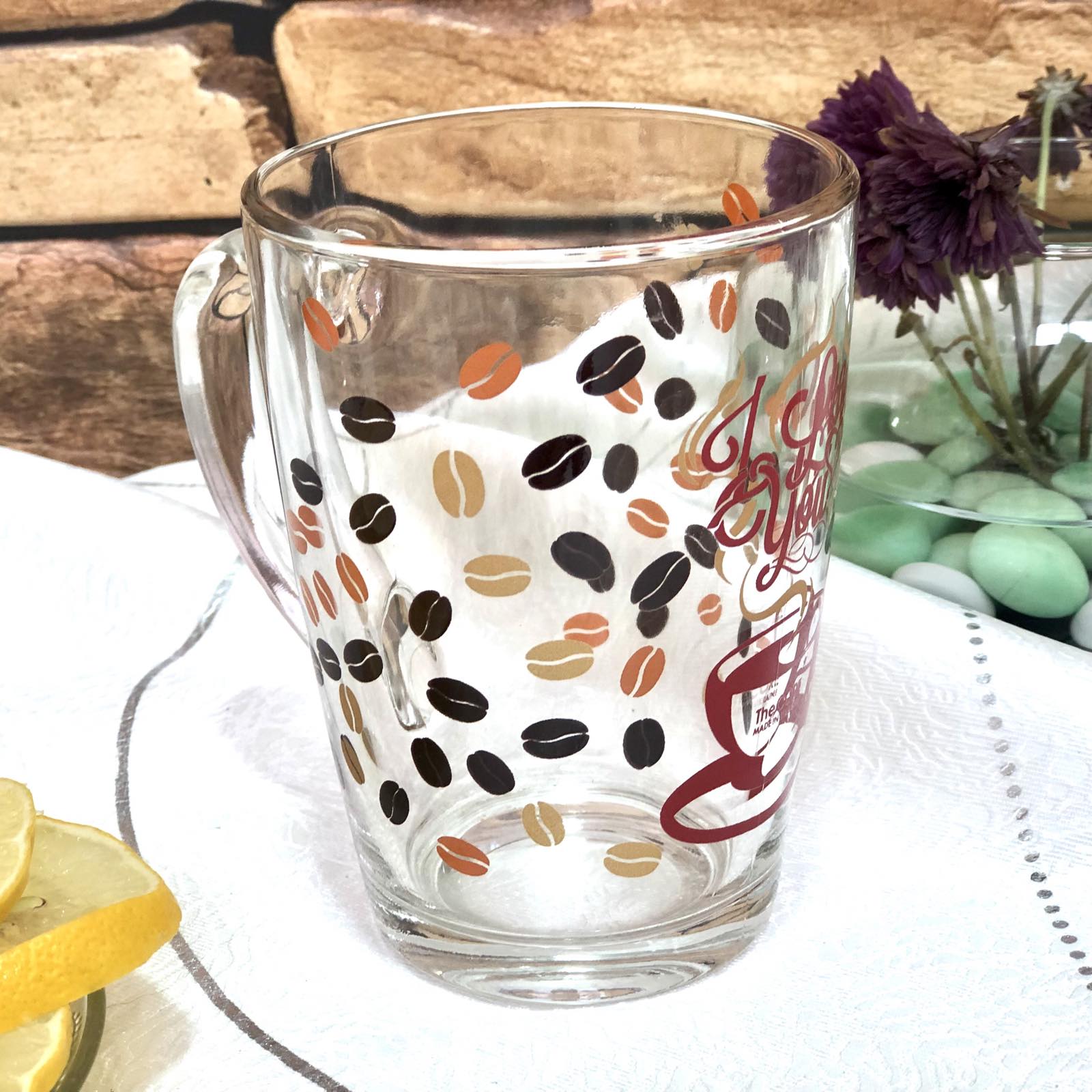 Чашка стеклянная конус 300 мл Кофе - 8147 ✅ базовая цена 51.07 грн. ✔ Опт ✔ Скидки ✔ Заходите! - Интернет-магазин ✅ Фортуна-опт ✅