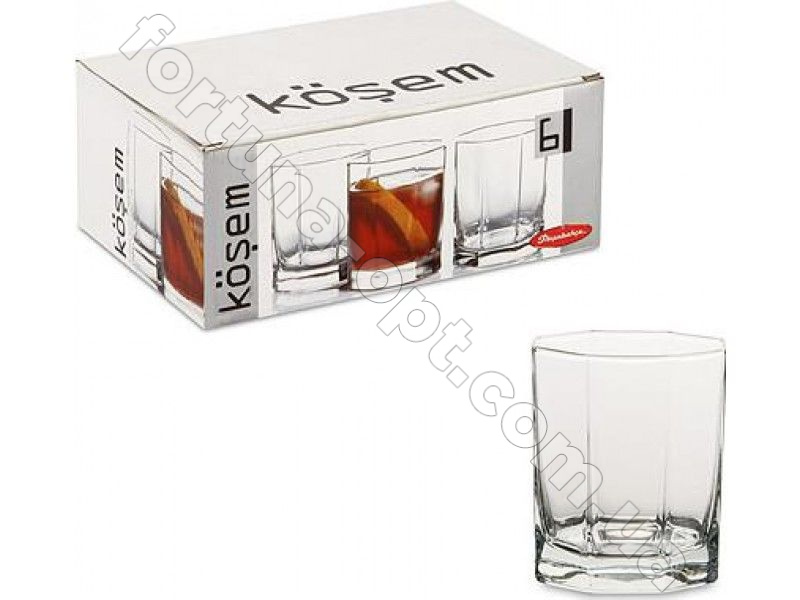 Стопка 6 шт/наб 60 мл Pasabahce Kosem 41070  ➜ Оптом и в розницу ✅ актуальная цена -Интернет магазин ✅ Фортуна ✅ 