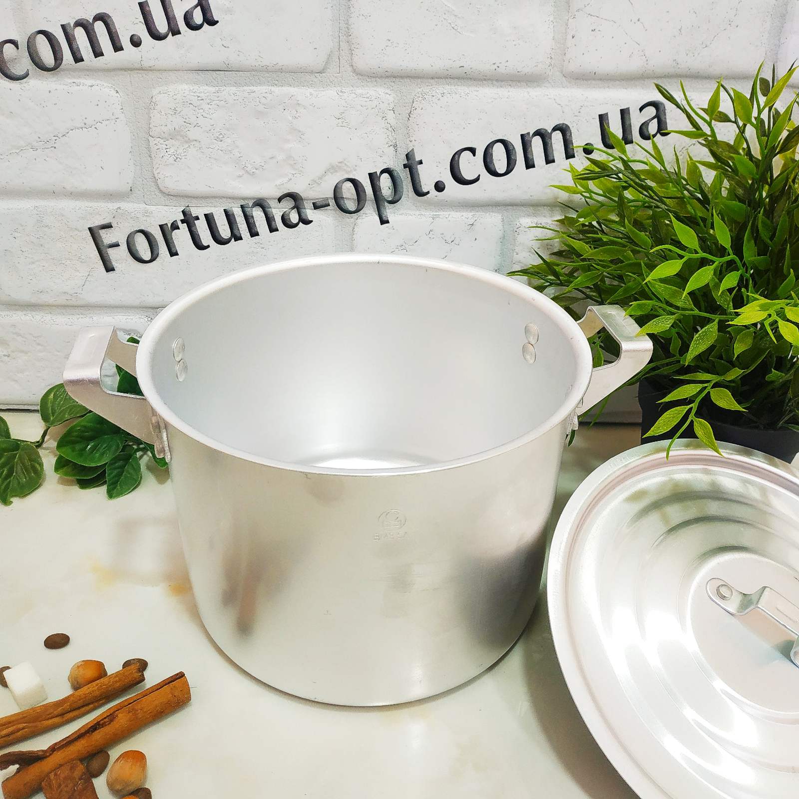 Кастрюля алюминиевая 3,5л цилиндрическая Interos 0035 ✅ базовая цена 314.88 грн. ✔ Опт ✔ Скидки ✔ Заходите! - Интернет-магазин ✅ Фортуна-опт ✅