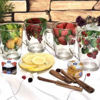 Чашка стекло 300 мл "Фрукты" 8149/1334 ✅ базовая цена 54.94 грн. ✔ Опт ✔ Акции ✔ Заходите! - Интернет-магазин Fortuna-opt.com.ua.