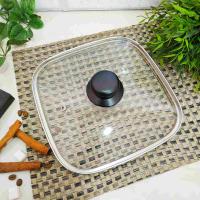 Крышка стеклянная квадратная 18 см Benson - 993 ✅ базовая цена $3.04 ✔ Опт ✔ Акции ✔ Заходите! - Интернет-магазин Fortuna-opt.com.ua.