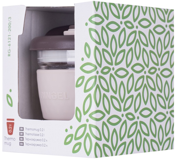 Термокружка 200 мл "RINGEL EMOTION" капучино 6121-200/3 ➜ фото ➜ розн цена 97.68 грн. - Интернет-магазин ✅ Fortuna-opt.com.ua. ✅