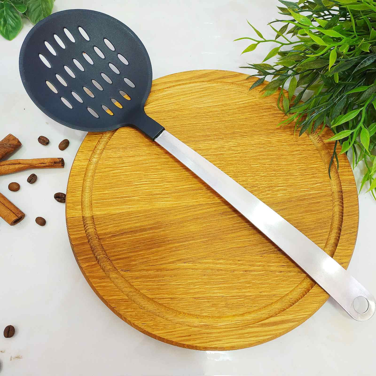 Шумовка тефлоновая кухонная A-Plus - 0344 ✅ базовая цена $1.07 ✔ Опт ✔ Скидки ✔ Заходите! - Интернет-магазин ✅ Фортуна-опт ✅