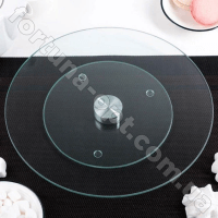 Тортовница на крутящейся ножке - 6841 ✅ базовая цена 163.01 грн. ✔ Опт ✔ Акции ✔ Заходите! - Интернет-магазин Fortuna-opt.com.ua.