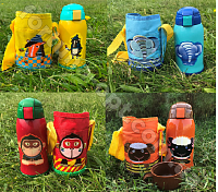 Термос-поилка детский в чехле Stenson MT - 2055 - 500 мл   ➜ фото ➜р озн цена $8.95 -Интернет-магазин ✅ Fortuna-opt.com.ua. ✅