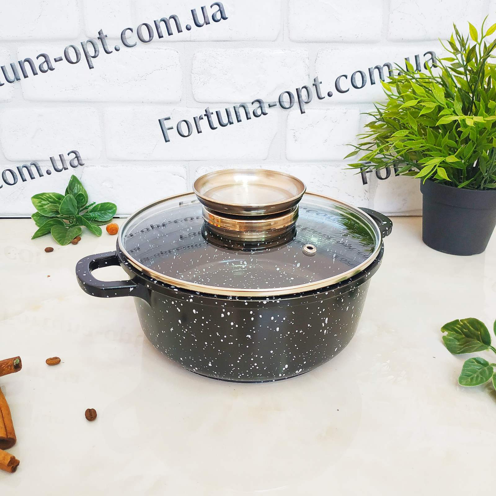 Набор кастрюль с мраморным покрытием A-Plus - 1490 ✅ базовая цена $60.49 ✔ Опт ✔ Скидки ✔ Заходите! - Интернет-магазин ✅ Фортуна-опт ✅