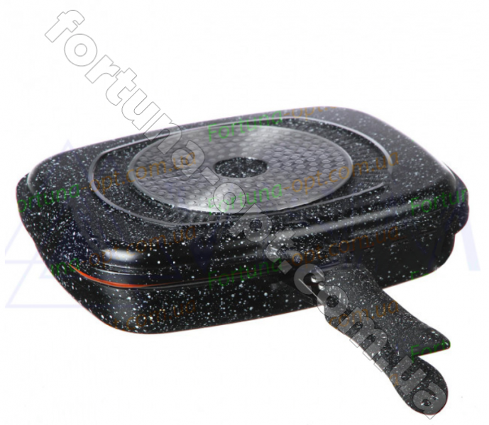 Сковорода для гриля и жарки с мраморным покрытием A-Plus - 1499 - 32 см ✅ базовая цена $20.25 ✔ Опт ✔ Скидки ✔ Заходите! - Интернет-магазин ✅ Фортуна-опт ✅