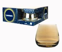 Стаканы "Золотой мед" 4 шт/наб 300 гр 9309 ➜ Оптом и в розницу ✅ актуальная цена - Интернет магазин ✅ Фортуна ✅