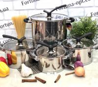 Набор современной посуды Edenberg EB - 3713 ➜ Оптом и в розницу ✅ актуальная цена - Интернет магазин ✅ Фортуна ✅