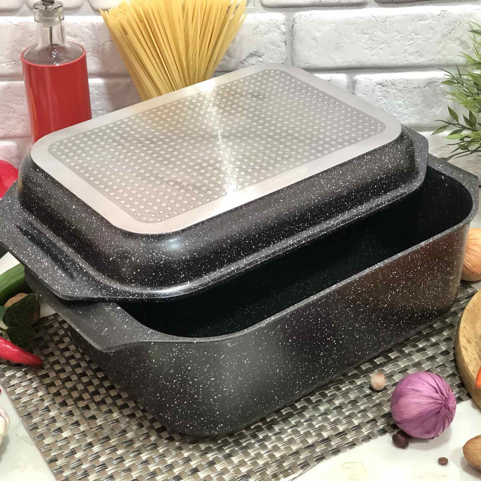 Утятница Edenberg EB-4611 - 8 л➜Опотом и в розницу✅актуальная цена -Интернет магазин ✅Фортуна✅