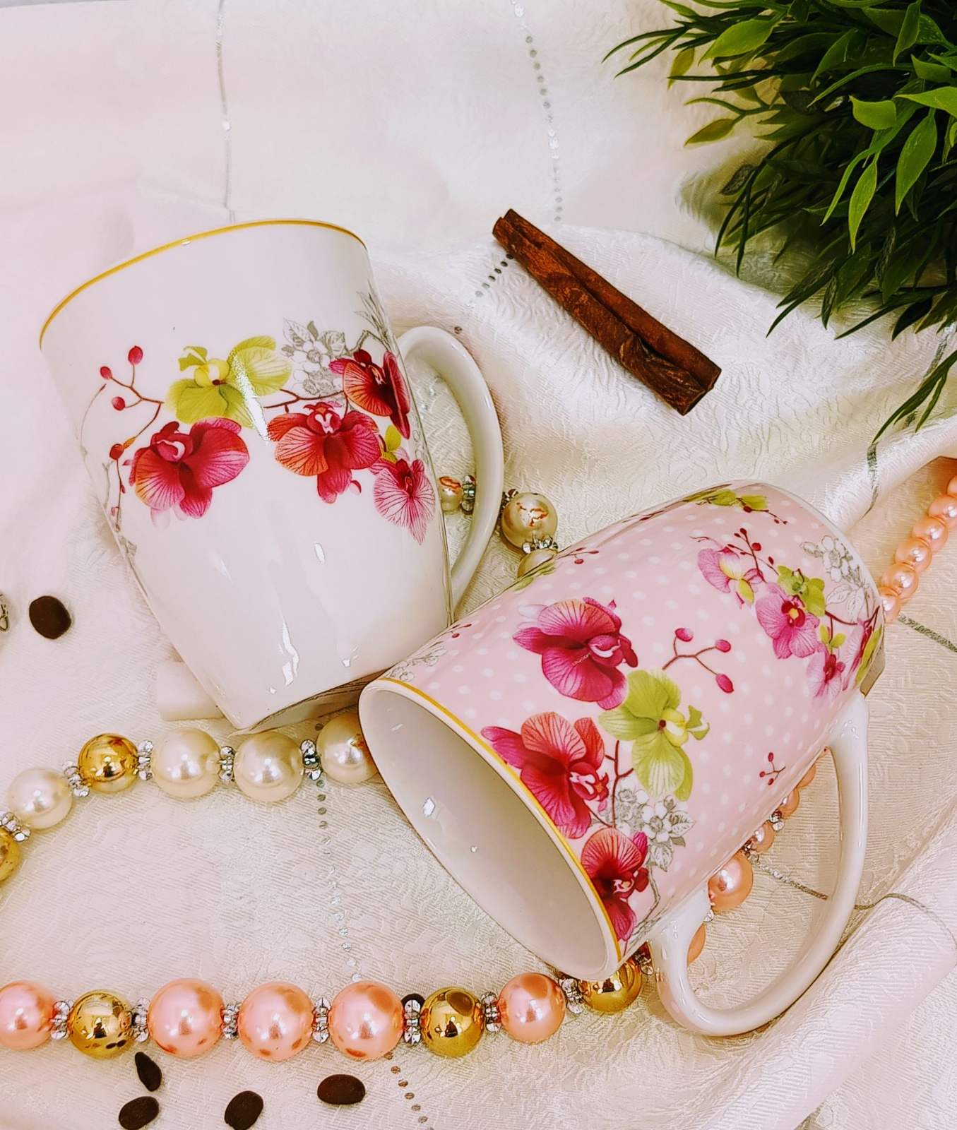 Чашка 450 мл "Цветы" 16125-15 (Ст) ✅ базовая цена $1.48 ✔ Опт ✔ Скидки ✔ Заходите! - Интернет-магазин ✅ Фортуна-опт ✅