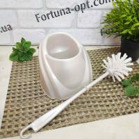 Ерш для туалета Волна серый 2160/2 ✅ базовая цена 49.97 грн. ✔ Опт ✔ Акции ✔ Заходите! - Интернет-магазин Fortuna-opt.com.ua.