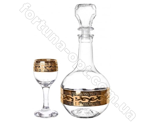 Набор водочный 1+6 Версаче GE 08-500/134 ➜ Оптом и в розницу ✅ актуальная цена -Интернет магазин ✅  Фортуна ✅