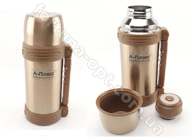 Термос нержавеющий A-Plus - 1800 - 1000 мл ➜ базовая цена $6.58 ✅ - Интернет-магазин ✅ Фортуна✅