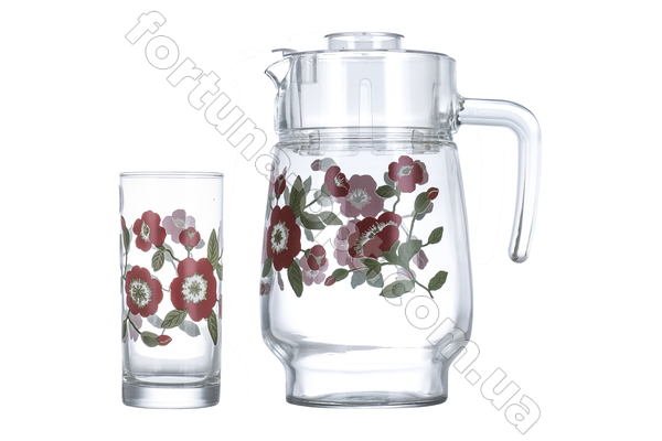 Набор графин и стаканы люминарк - 7 пр - 9523 ✅ базовая цена 234.43 грн. ✔ Опт ✔ Скидки ✔ Заходите! - Интернет-магазин ✅ Фортуна-опт ✅