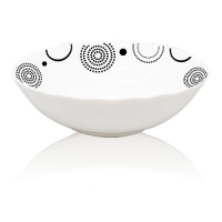 Салатник стеклокерамический "6" Абстракция SNT - 30059-15018 ➜ Оптом и в розницу ✅ актуальная цена -Интернет магазин ✅ Фортуна ✅