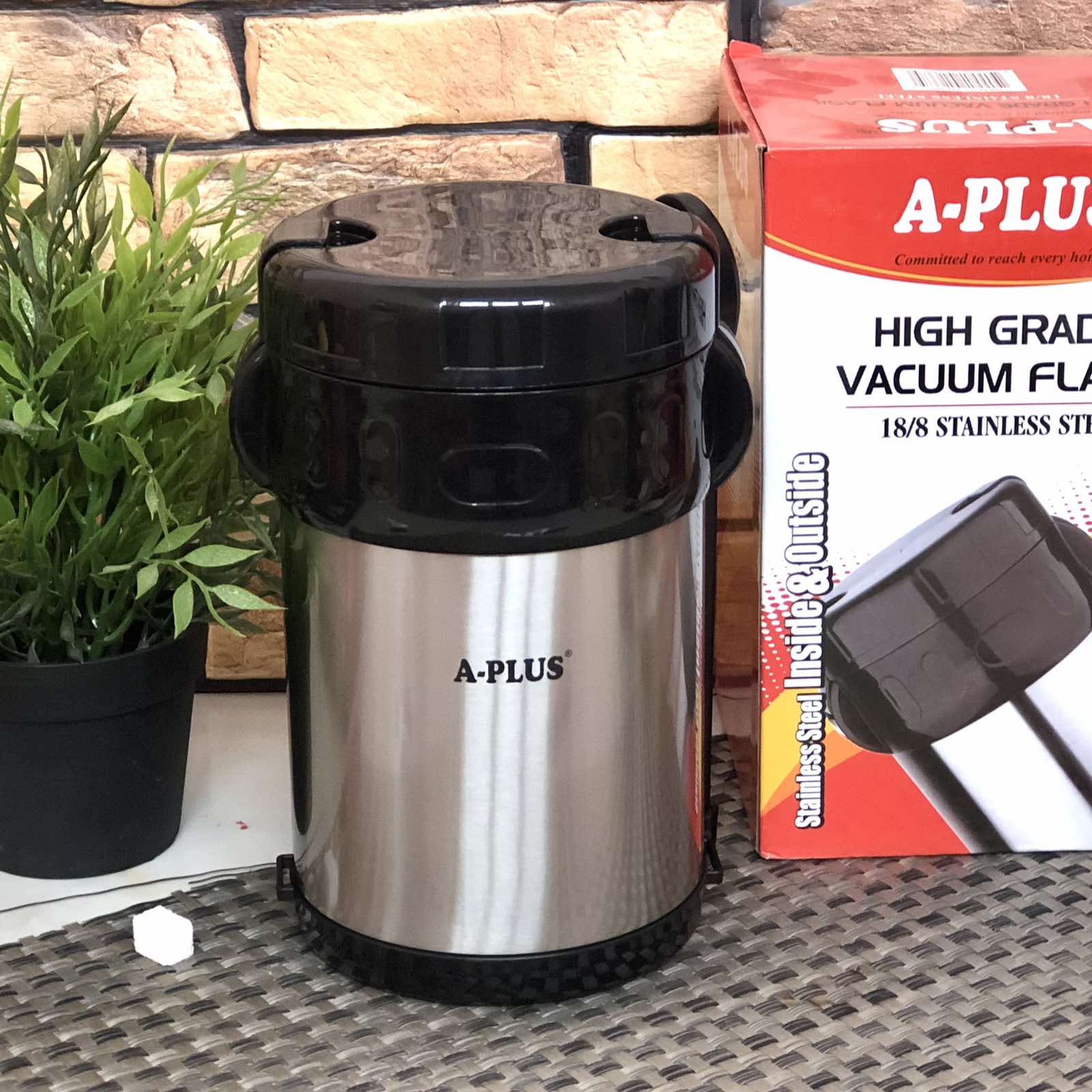 Термос  н/ж  пищевой 2л  (А-Плюс)1667 ➜ фото ➜ розн цена $11.84 - Интернет-магазин ✅ Fortuna-opt.com.ua. ✅