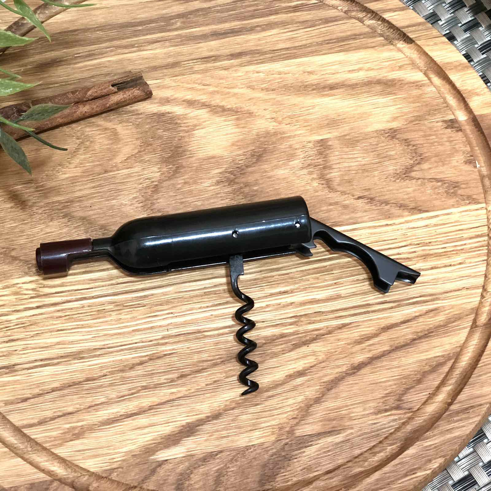 Открывалка со штопором -бутылка 8451 ✅ базовая цена 33.47 грн. ✔ Опт ✔ Скидки ✔ Заходите! - Интернет-магазин ✅ Фортуна-опт ✅