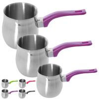 Турка н/ж 3шт/наб 700/400/250мл Стенсон - 02088 ✅ базовая цена $10 ✔ Опт ✔ Акции ✔ Заходите! - Интернет-магазин Fortuna-opt.com.ua.