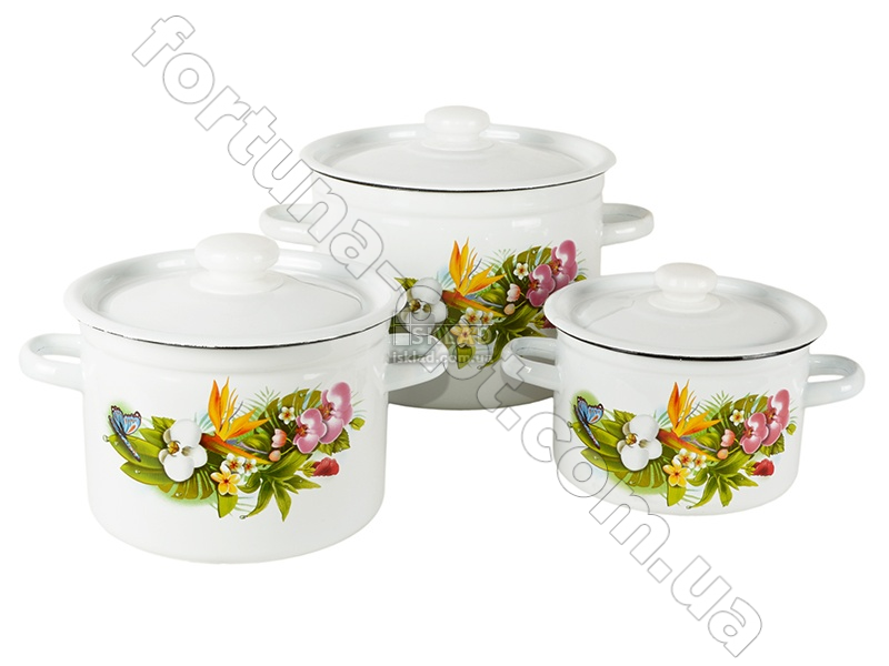 Набор кастрюль 822 Аванта ➜ Оптом и в розницу ✅ актуальная цена -Интернет магазин ✅ Фортуна ✅