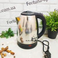 Электрочайник A-Plus - 1689 ➜ Оптом и в розницу ✅ актуальная цена - Интернет магазин ✅ Фортуна ✅