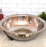 Миска из нержавеющей стали A-Plus - 0742 (42 см) ✅ базовая цена $4.82 ✔ Опт ✔ Акции ✔ Заходите! - Интернет-магазин Fortuna-opt.com.ua. 