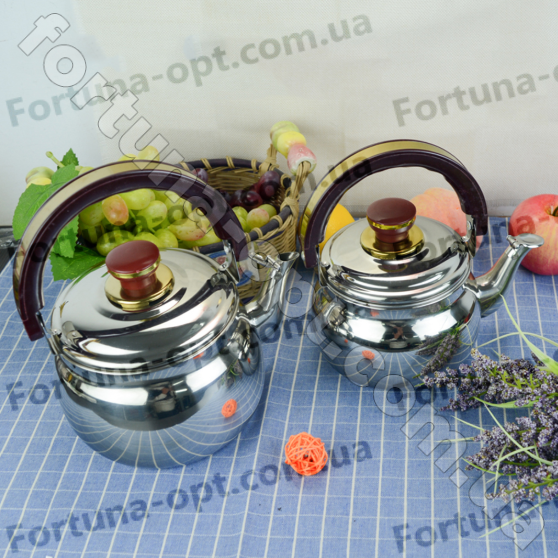 Чайник нержавеющий музыкальный 3 л (20см) A-Plus - 9029 ✅ базовая цена $9.58 ✔ Опт ✔ Скидки ✔ Заходите! - Интернет-магазин ✅ Фортуна-опт ✅
