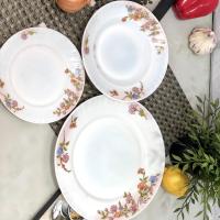 Сервиз столовый стеклокерамика 18 предметов A-Plus - 1852 ➜ Оптом и в розницу ✅ актуальная цена - Интернет магазин ✅ Фортуна ✅