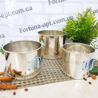 Форма для пасхи 3 шт/наб (12 х 10,2см; 14,5 х 11см; 16 х 12,8см) пищевая сталь разъем 1140 (Х-в) ➜ Оптом и в розницу ✅ актуальная цена -Интернет магазин ✅ Фортуна ✅