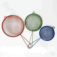 Сито кухонное цветное - 868 - 3 шт ✅ базовая цена 23.09 грн. ✔ Опт ✔ Акции ✔ Заходите! - Интернет-магазин Fortuna-opt.com.ua.