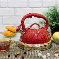 Чайник со свистком 3 л красный Edenberg EB - 039 ✅ базовая цена $18.75 ✔ Опт ✔ Акции ✔ Заходите! - Интернет-магазин Fortuna-opt.com.ua.