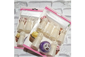 Насадки кондитерские 6 шт + переходник + 7 мешков Empire EM - 18479➜ Оптом и в розницу ✅ актуальная цена -Интернет магазин ✅ Фортуна ✅