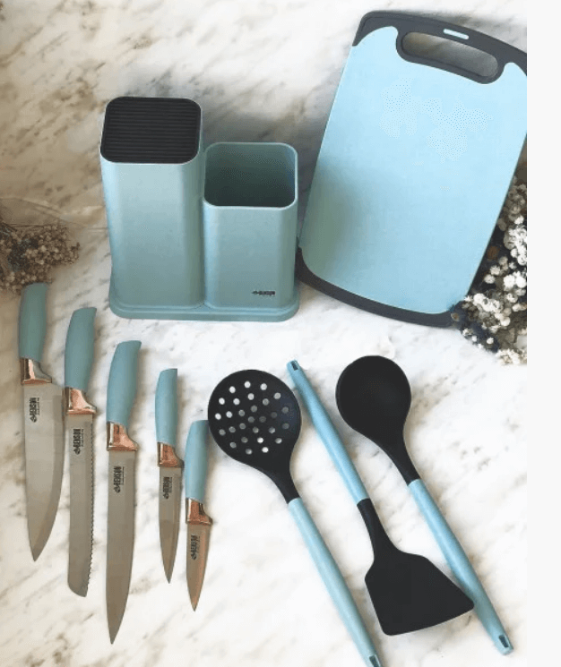 Набор кухонных ножей с кухонными принадлежностями Benson 412 ✅ базовая цена $28.34 ✔ Опт ✔ Скидки ✔ Заходите! - Интернет-магазин ✅ Фортуна-опт ✅