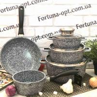 Набор посуды с мраморным покрытием Edenberg EB - 8110 ✅ базовая цена $79.81 ✔ Опт ✔ Акции ✔ Заходите! - Интернет-магазин Fortuna-opt.com.ua.