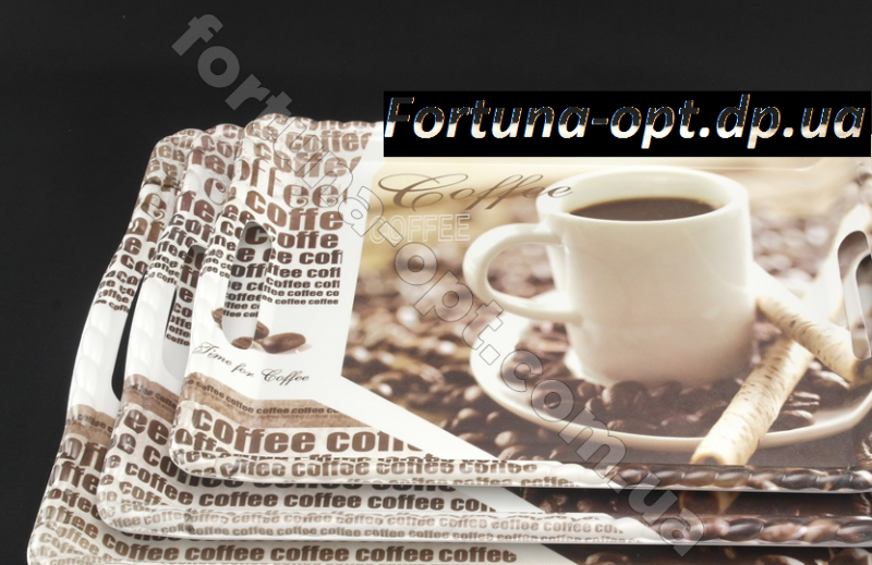 Набор подносов A-Plus - 1971 - 3 шт ✅ базовая цена $12.94 ✔ Опт ✔ Акции ✔ Заходите! - Интернет-магазин Fortuna-opt.com.ua.