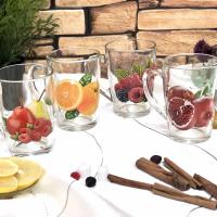 Чашка стекло 300 мл Капучино фрукты 8142 ✅ базовая цена 27.71 грн. ✔ Опт ✔ Акции ✔ Заходите! - Интернет-магазин Fortuna-opt.com.ua.