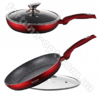 Сковорода с крышкой Edenberg EB - 3339 - 26 см/мрамор ✅ базовая цена $13.57 ✔ Опт ✔ Акции ✔ Заходите! - Интернет-магазин Fortuna-opt.com.ua.