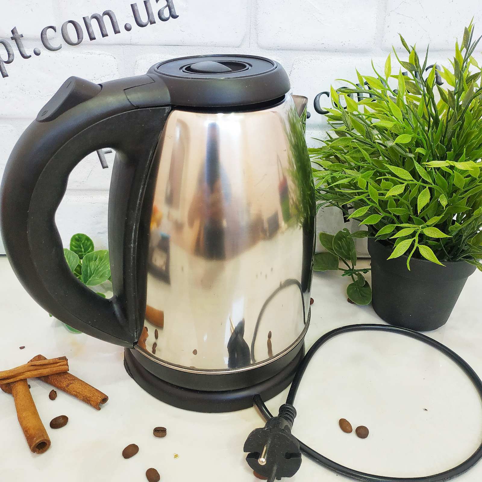 Чайник электрический нержавеющий 2,2л BMA - 1210 (1500 Вт) ✅ базовая цена 440.01 грн. ✔ Опт ✔ Скидки ✔ Заходите! - Интернет-магазин ✅ Фортуна-опт ✅