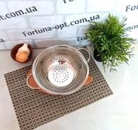 Дуршлаг на ножке нержавеющий A-Plus - 0823 (26 см) ✅ базовая цена $2.57 ✔ Опт ✔ Акции ✔ Заходите! - Интернет-магазин Fortuna-opt.com.ua.