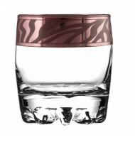 Стаканы зол. 305 мл 6шт/наб Сафари (рубин) 318-415 (низ) ➜ Оптом и в розницу ✅ актуальная цена - Интернет магазин ✅ Фортуна ✅